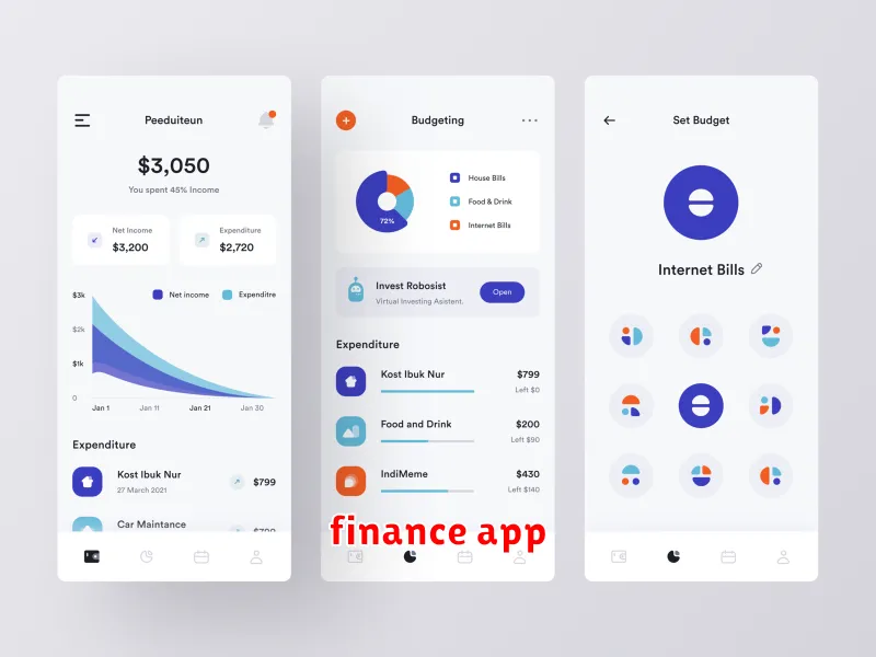 finance app