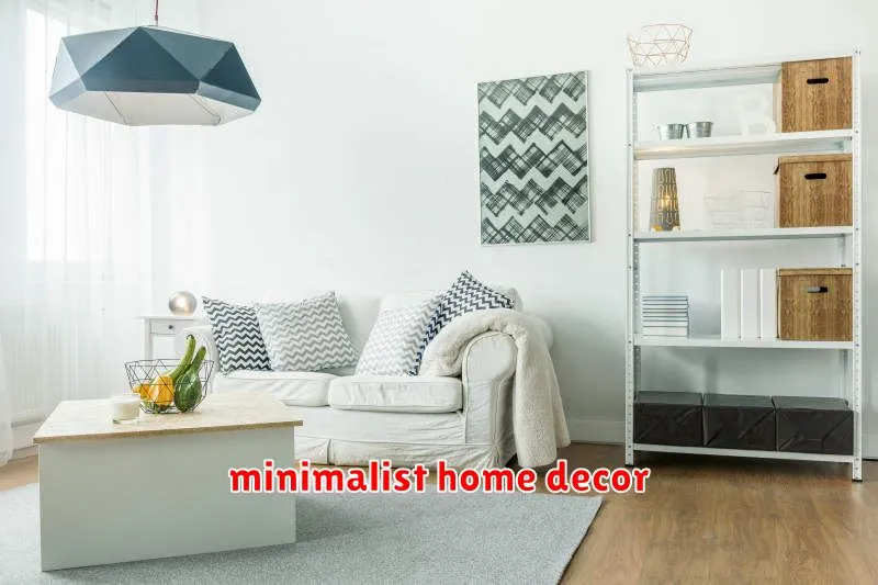 minimalist home decor