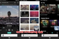 music streaming app