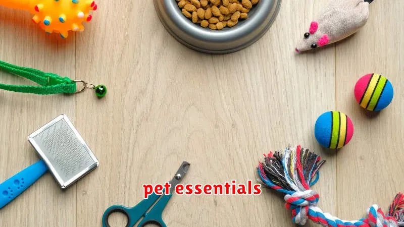 pet essentials