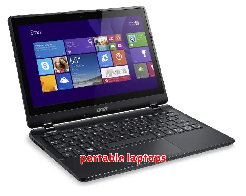 portable laptops