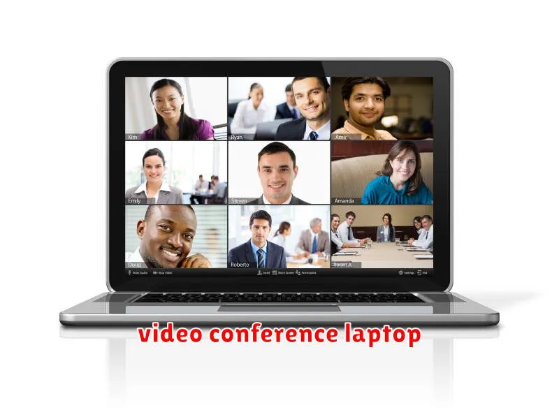 video conference laptop