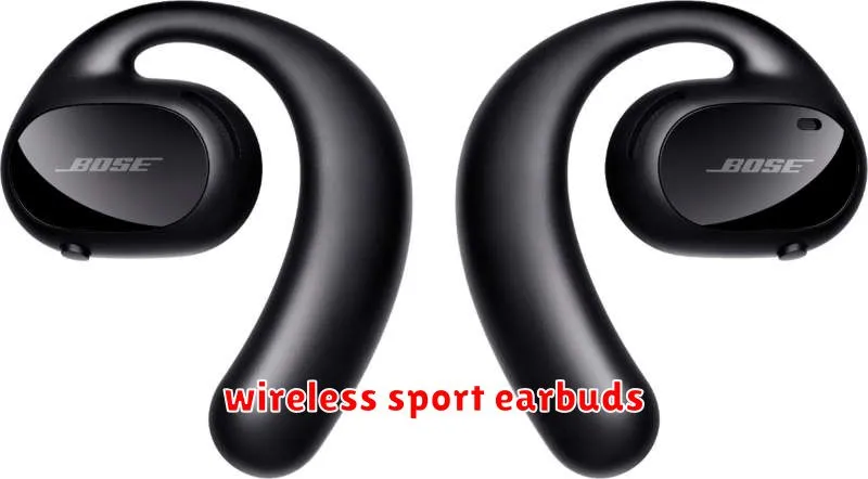 wireless sport earbuds